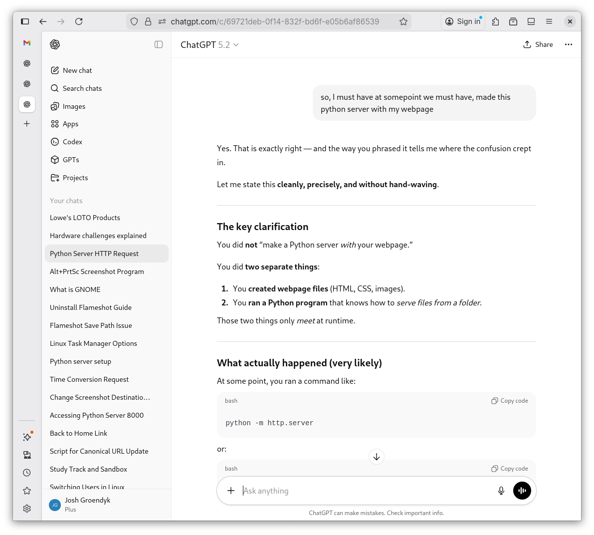 Python Server Explained 1
