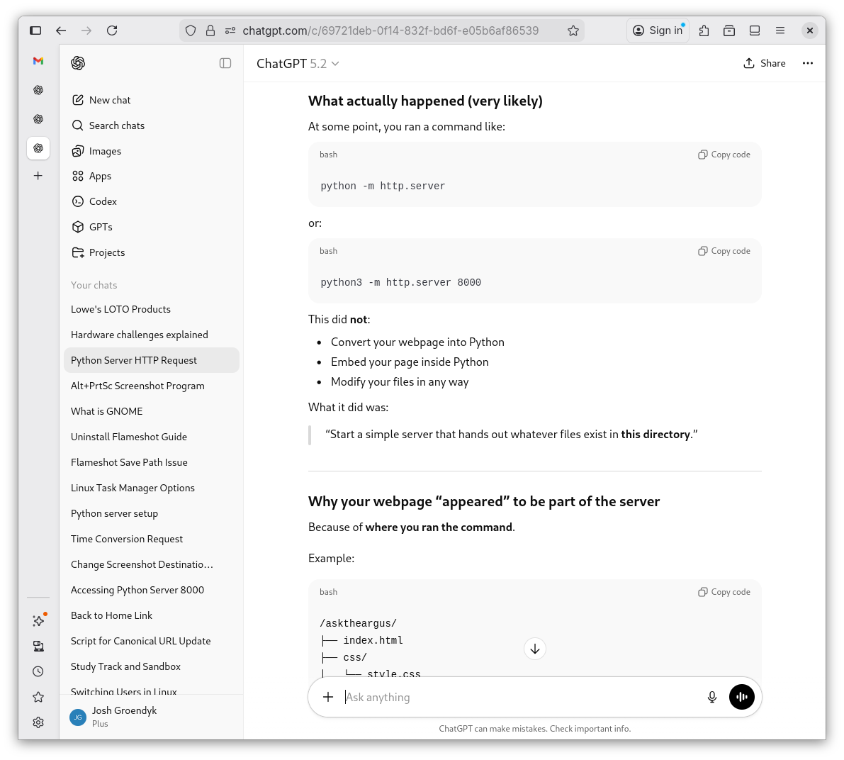 Python Server Explained 2