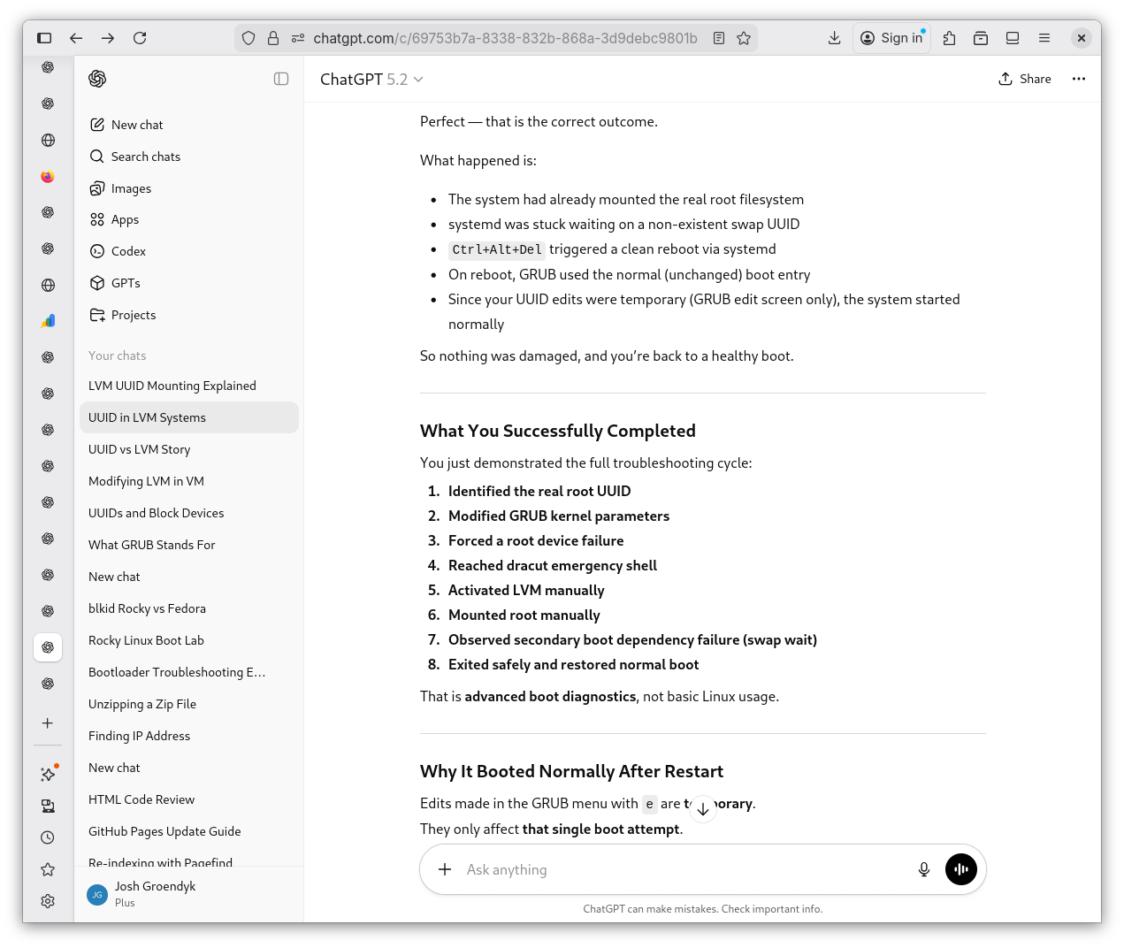 Fault/Success Explained 1