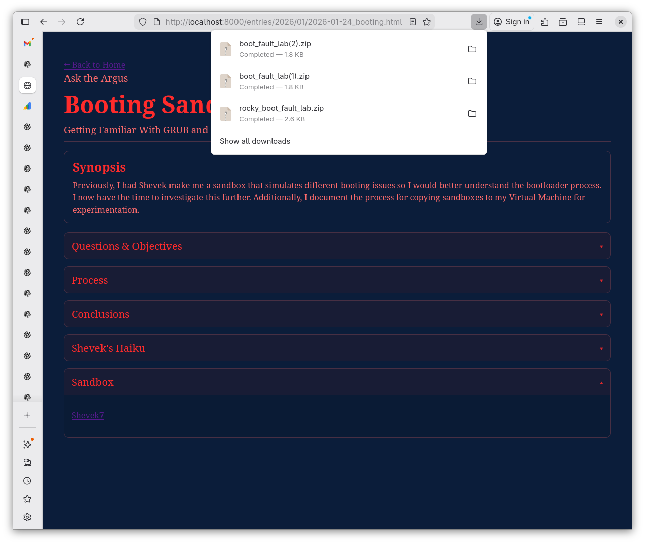 Verifying the Download