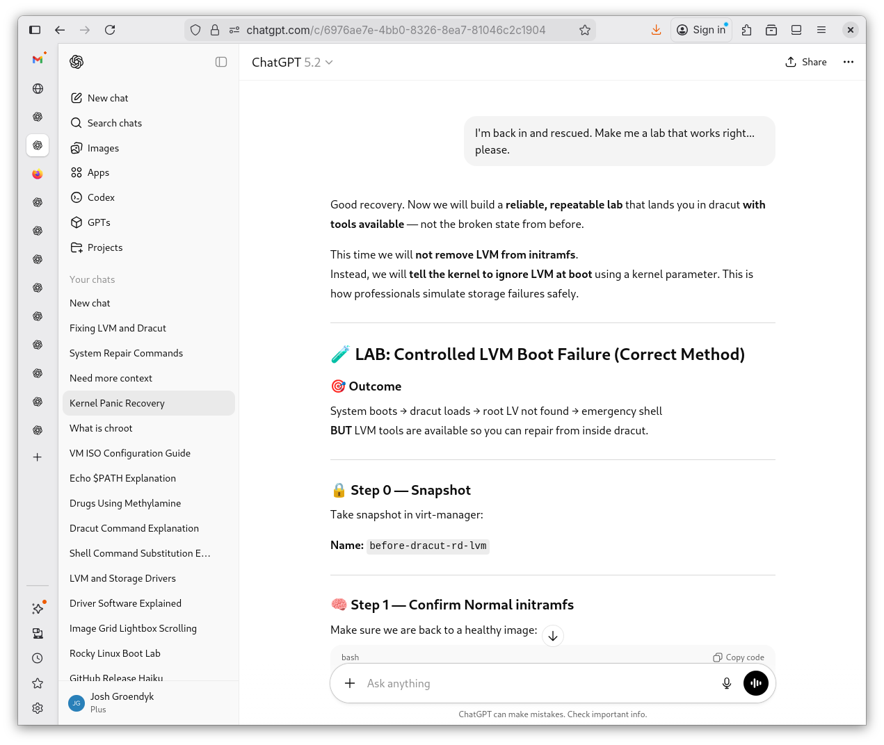 initrafms Recovery 1