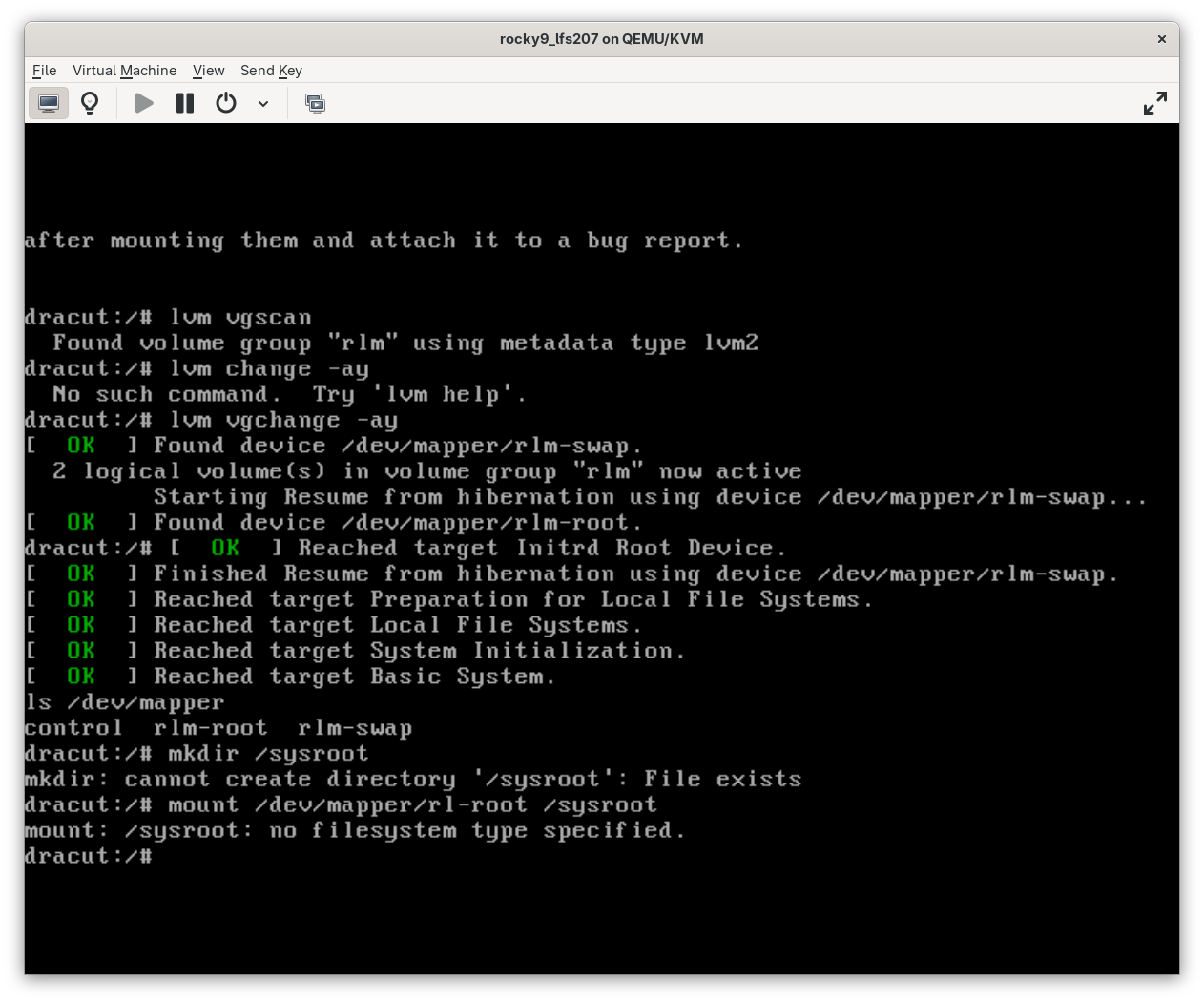 initrafms Recovery 13