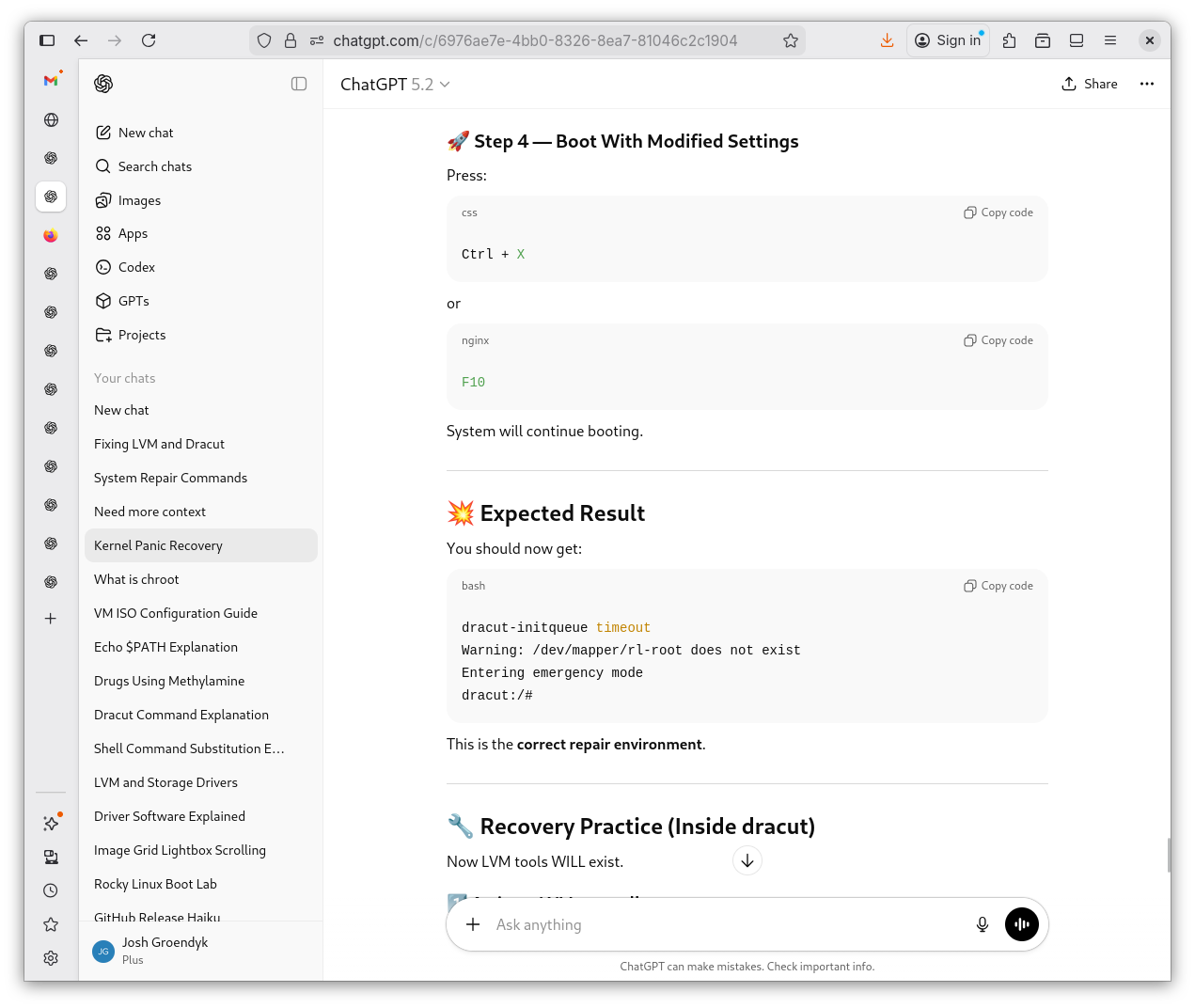 initrafms Recovery 4